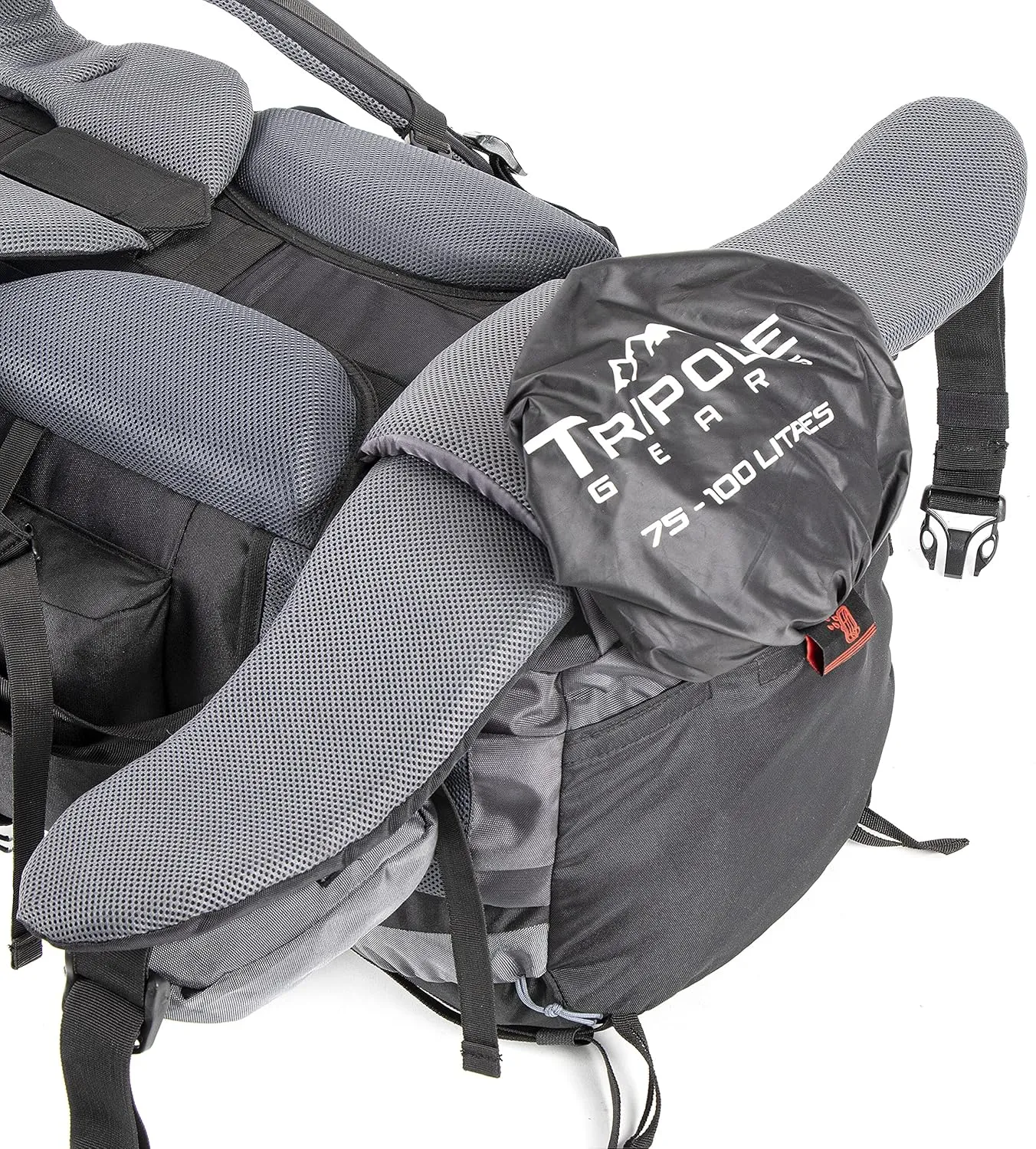 Walker 65 Litres Rucksack | Internal Frame With Metal Rod | Rain Cover | Bottom Opening | Laptop Section