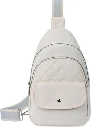 WESTBRONCO Crossbody Bags for Women Quilted Sling Daypacks Nylon Lightweight Large