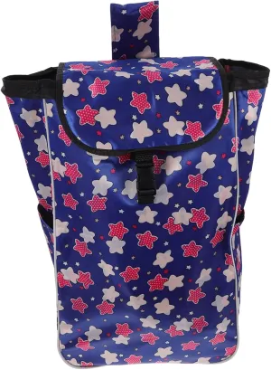 Wheeled Shopping Bag Large Capacity Grocery Tote Rolling Trolley Bag Reusable and Collapsible Design