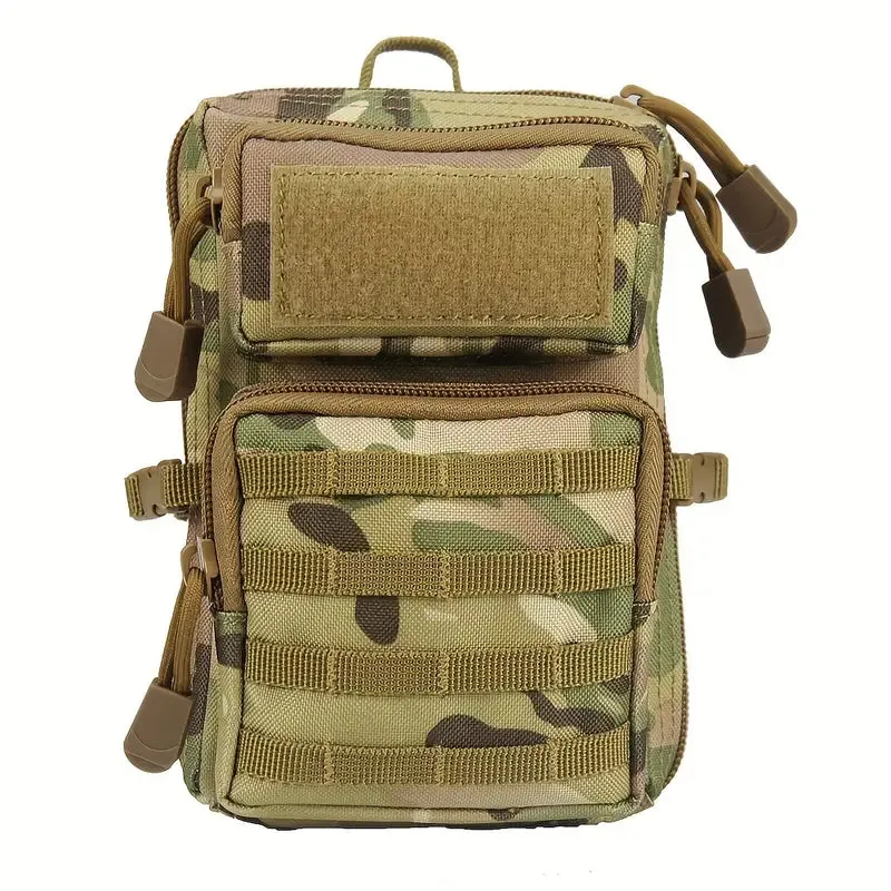 Wild West Trailblazer's EDC Tools Holster - Compact Frontier Gear Bag for Waist Attachment, Ideal for Outdoor Camping & Hiking Adventures