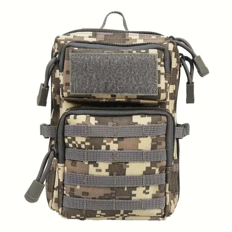 Wild West Trailblazer's EDC Tools Holster - Compact Frontier Gear Bag for Waist Attachment, Ideal for Outdoor Camping & Hiking Adventures