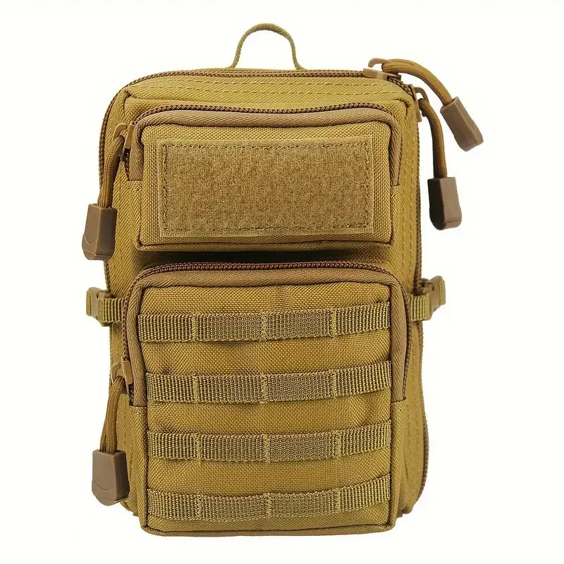 Wild West Trailblazer's EDC Tools Holster - Compact Frontier Gear Bag for Waist Attachment, Ideal for Outdoor Camping & Hiking Adventures