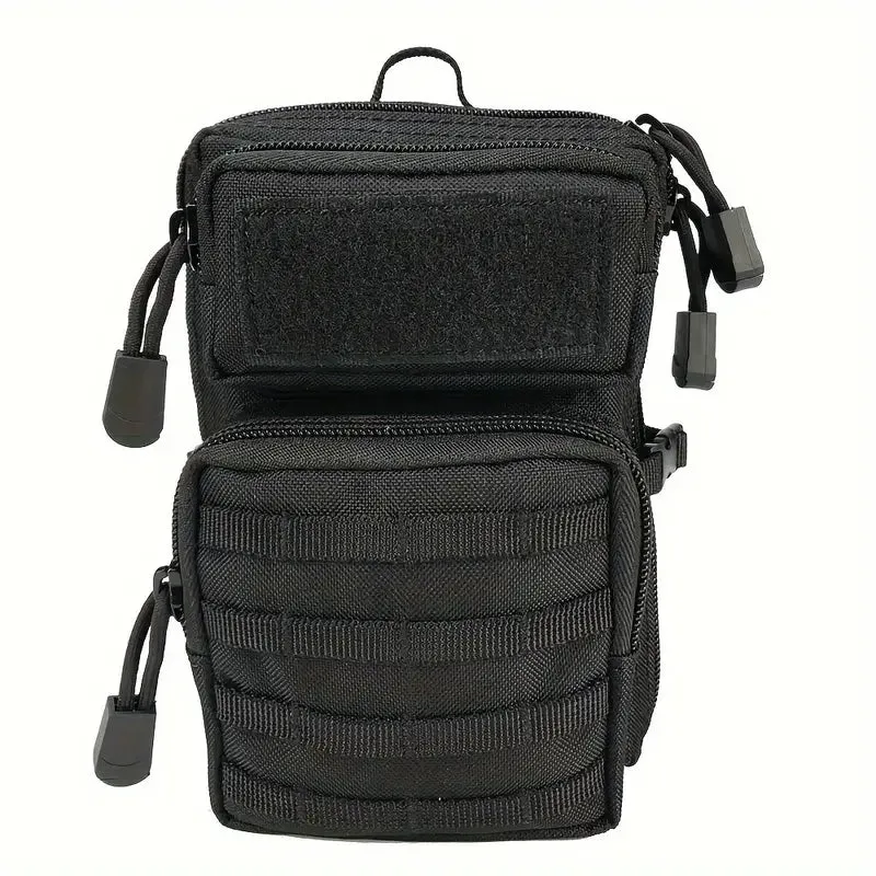 Wild West Trailblazer's EDC Tools Holster - Compact Frontier Gear Bag for Waist Attachment, Ideal for Outdoor Camping & Hiking Adventures