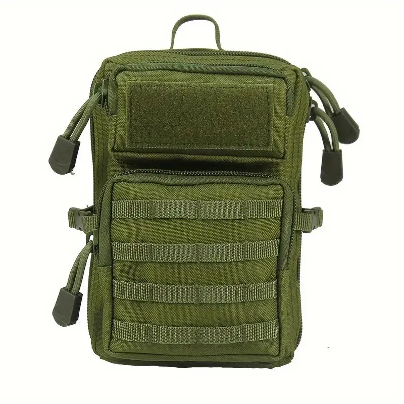 Wild West Trailblazer's EDC Tools Holster - Compact Frontier Gear Bag for Waist Attachment, Ideal for Outdoor Camping & Hiking Adventures