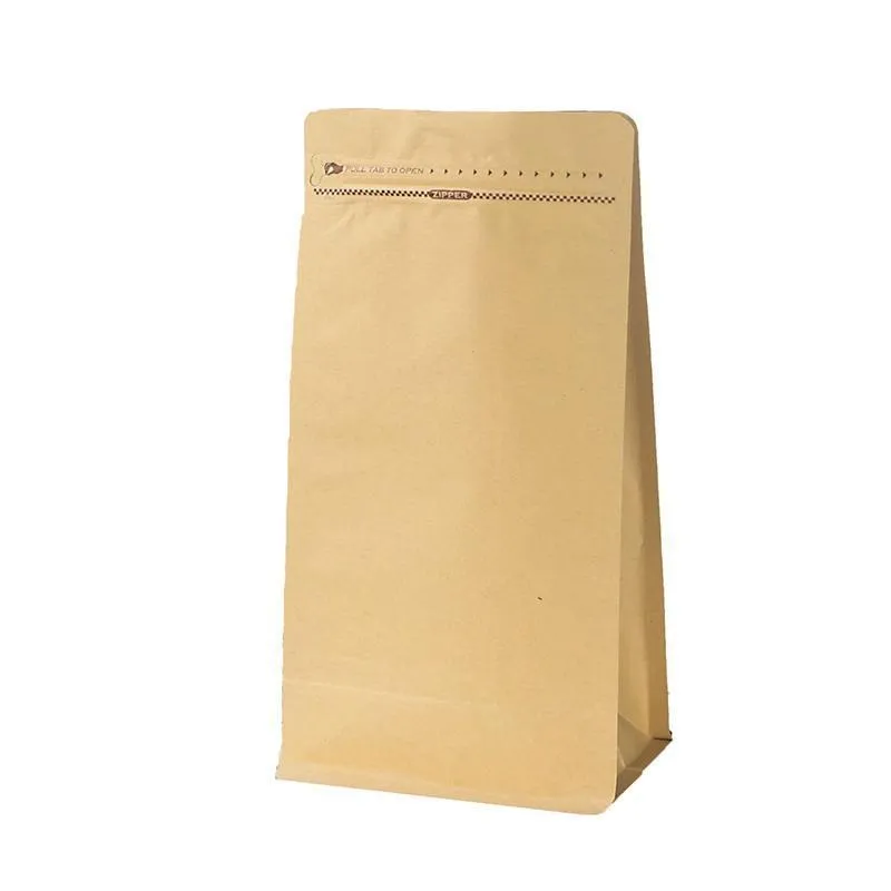 Zip Lock Bags 100PCS White/Black/Kraft Stand Up Pouches