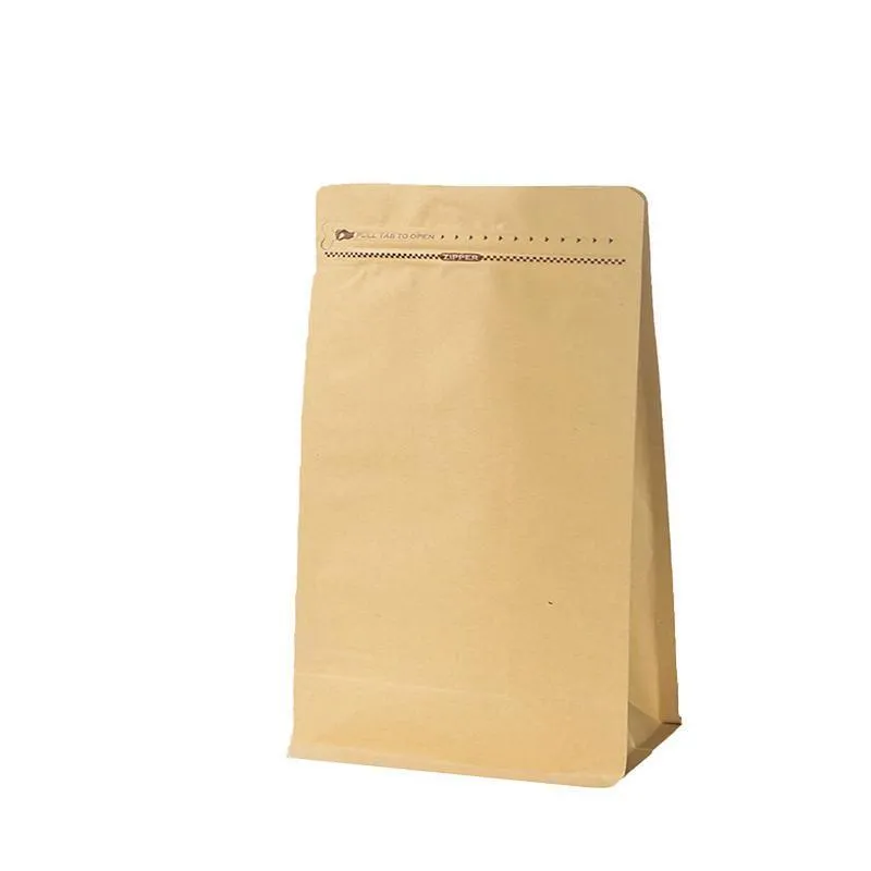 Zip Lock Bags 100PCS White/Black/Kraft Stand Up Pouches