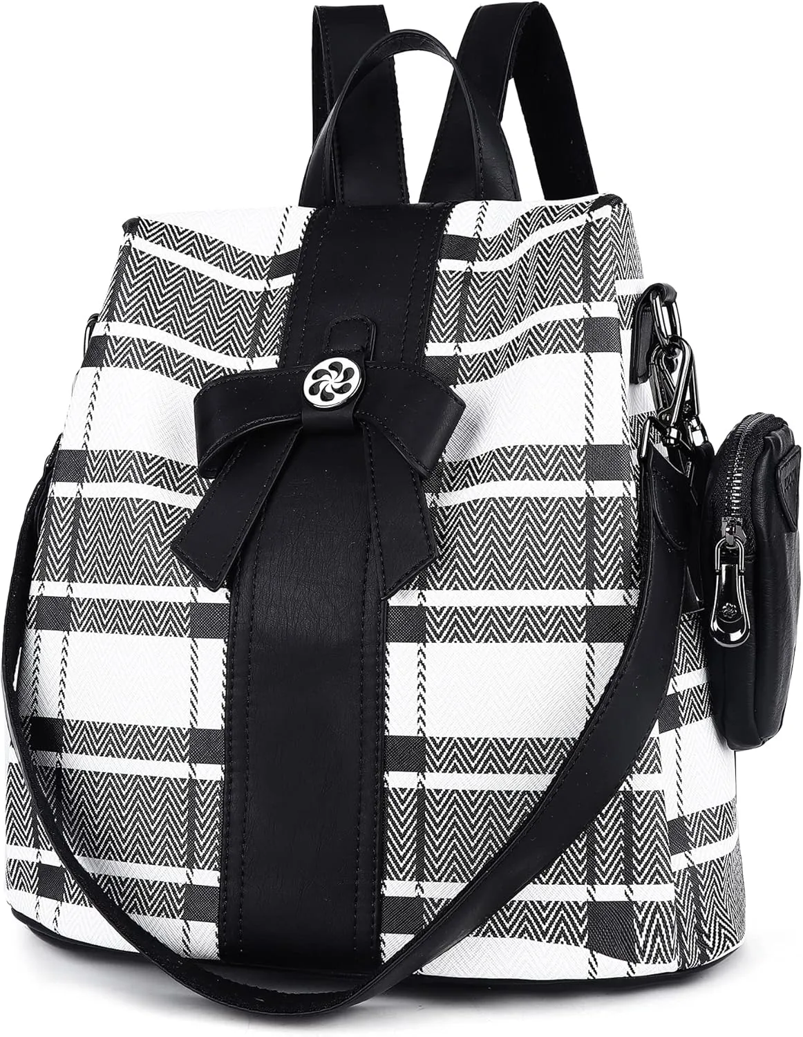 ZOCAI Backpack Purse for Women Fashion Backpack Purses PU Leather Daypacks Anti-Theft Shoulder Bag Satchel Purse